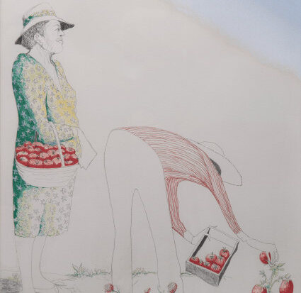 BENNY ANDREWS Untitled - tomato pickers