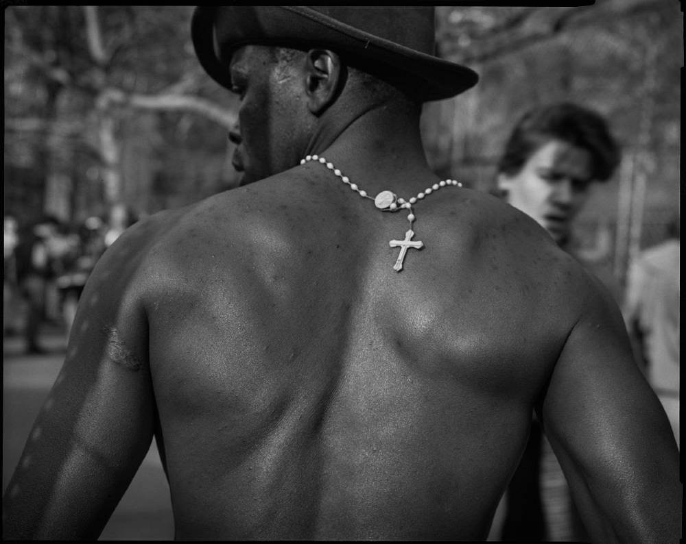 Frank Stewart, Only God to Watch my Back, NY, 1988