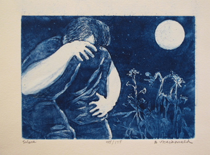 MacDonald, Betty, Solaceetching 4.875 x 7 in