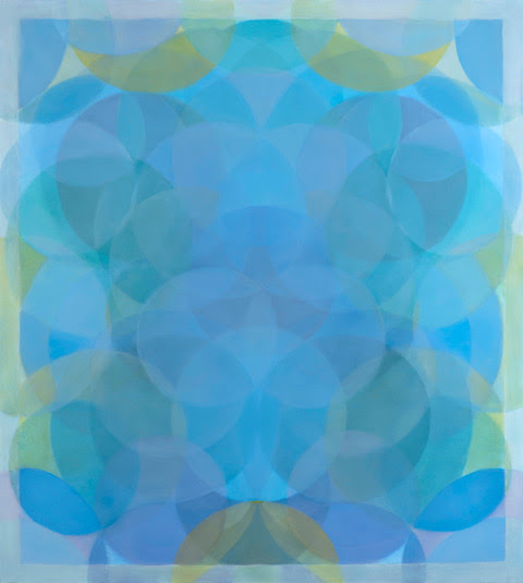 Oasis oil on canvas 40” x 36"
