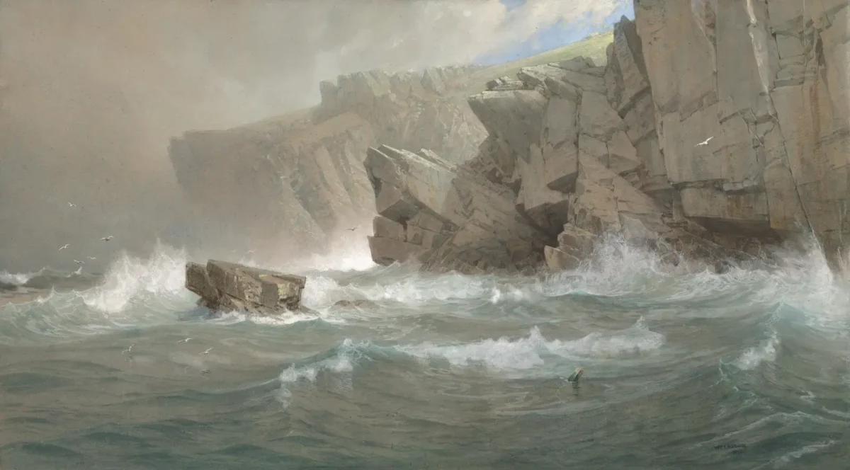 William Trost Richards, South-West Point, Conanicut, 1878/1879