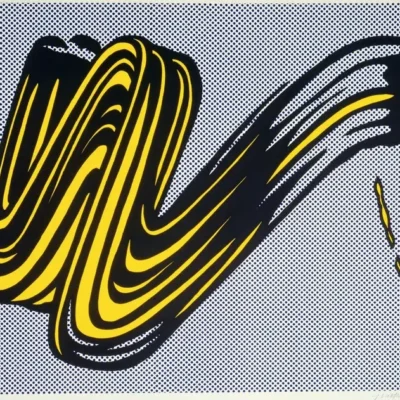 Roy Lichstenstein, Brushstroke, 1965